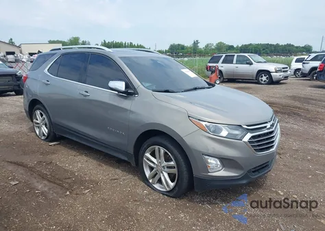 2019 Chevrolet Equinox Premier from USA, damaged, VIN 3GNAXYEX1KS502426